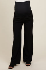 Black Maternity Dress Pants