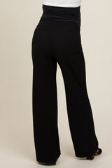 Black Maternity Dress Pants