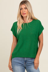 Jade Knit Short Sleeve Sweater Maternity Top