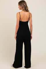 Black Wide Leg Jumpsuit