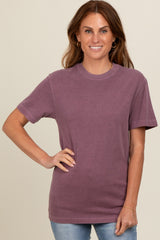 Plum Basic Maternity T-Shirt