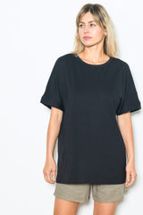 Black Relaxed Fit T-Shirt