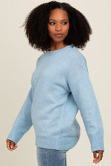 Light Blue Basic Sweater