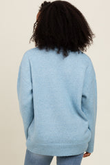 Light Blue Basic Sweater