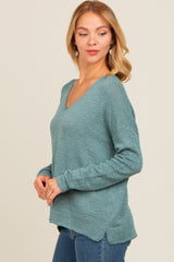 Jade V-Neck Basic Sweater