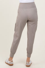 Grey Cargo Pocket Jogger Pants