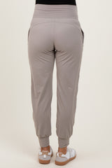 Light Grey Maternity Joggers