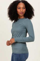 Jade Basic Long Sleeve Top