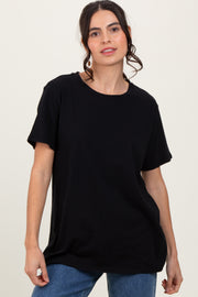 Black Basic Tee