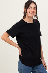 Black Basic Tee