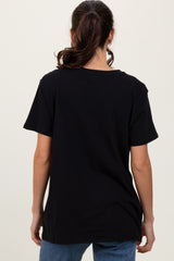 Black Basic Tee