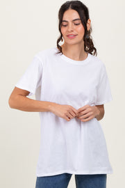 White Basic Tee