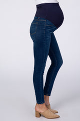 PinkBlush Navy Blue Skinny Maternity Jeans