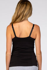 Black Cake Maternity Toffee Seamless Nursing Tank