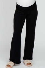 Black Maternity Yoga Pants