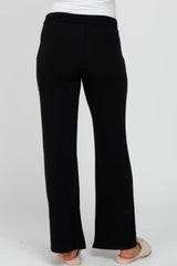 Black Maternity Yoga Pants