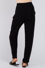 Black Linen Pants