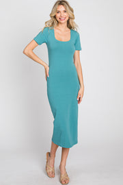 Jade Fitted Midi Dress