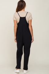 Black Front Pocket Jumpsuit