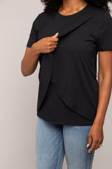 Black Bravado Designs Short Sleeve Nursing Top