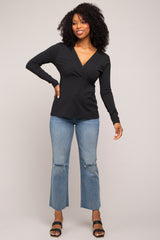 Black Bravado Designs Long Sleeve Nursing Top