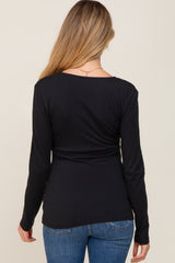 Black Bravado Designs Long Sleeve Nursing Top