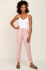 Light Pink Jogger Pants