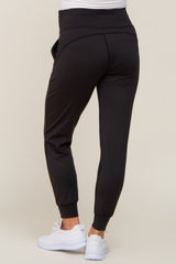 Black Maternity Joggers