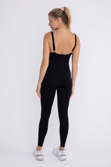 Black Sleeveless One Piece