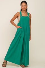 Green Wide Leg Jumpsuit