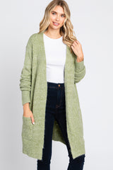 Sage Basic Knit Cardigan