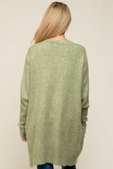 Sage Basic Knit Maternity Cardigan