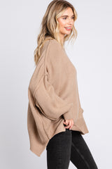 Mocha Long Sleeve Sweater