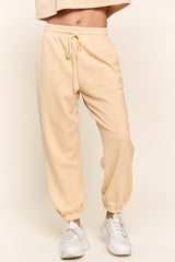 Yellow Drawstring Sweatpants