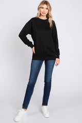 Black Pullover Sweatshirt