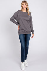 Charcoal Pullover Sweatshirt