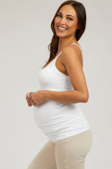 Bravado White Seamless Nursing Maternity Camisole