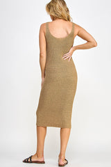 Camel Knit Dress