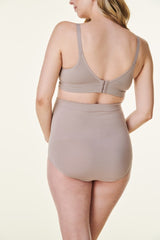 Taupe Bravado High Waist Maternity Underwear