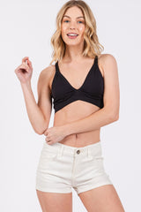 Black Bravado V-Neck Maternity Nursing Bra