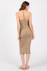 Taupe Racerback Dress