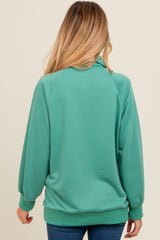 Jade Collared Snap Button Maternity Pullover