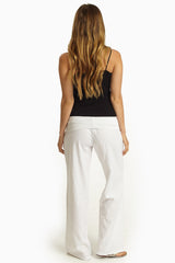 White Linen Pants