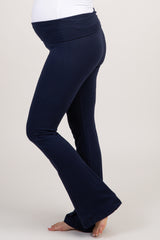 Navy Blue Basic Maternity Lounge Pants