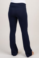 Navy Blue Basic Maternity Lounge Pants