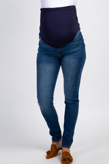 Blue Skinny Maternity Jeans