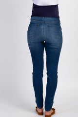 Blue Skinny Maternity Jeans