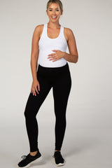 Black Basic Maternity Legging