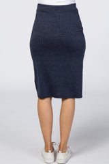 Navy Drawstring Skirt