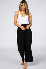 Black Drawsting Lounge Pants